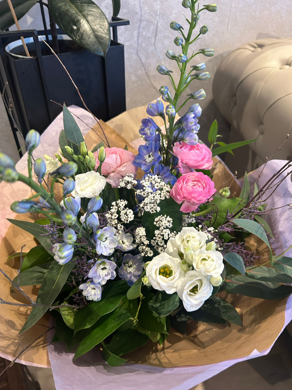 Blush & Blue Harmony